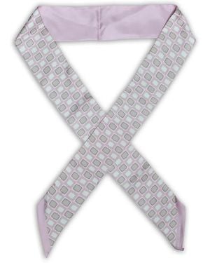 Tagliatore Pañuelo Con Estampado Geométrico - Rosa