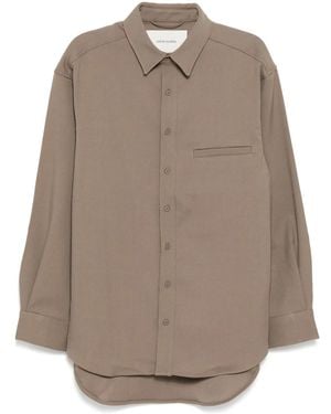 Entire studios Giant Shirt - Brown