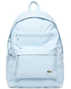 Lacoste Sac À Dos Neocroc À Patch Logo - Blue