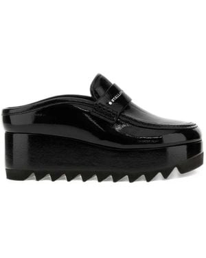 Stella McCartney Sneakelyse Plush-Lined Clogs - Black