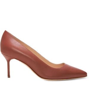 Manolo Blahnik Heel Pumps - Pink