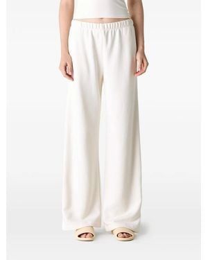 ÉTERNE Pantalones De Chándal Anchos - Blanco