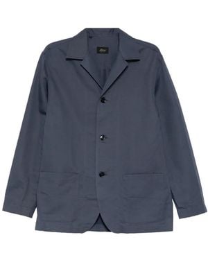 Brioni Camisa Tipo Blazer - Azul