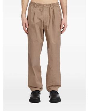 Paura Pleat Trousers - Natural