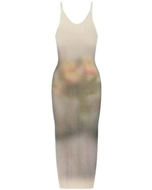 Maison Margiela Knit Maxi Dress - White
