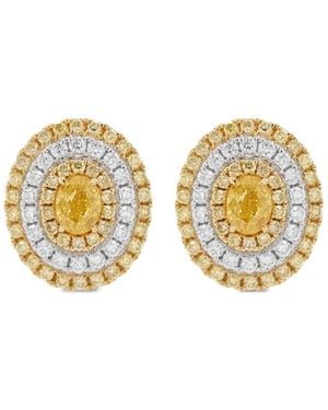 HYT Jewelry Diamond Stud Earrings - Metallic