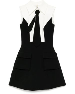 Isabel Sanchis Vestido corto Suleiman - Negro