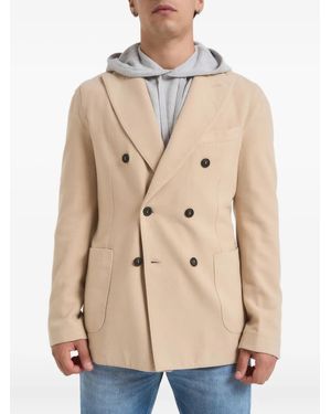 Circolo 1901 Double-Breasted Blazer - Natural