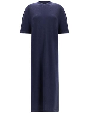 Sa Su Phi ショートスリーブ Tシャツワンピース - ブルー