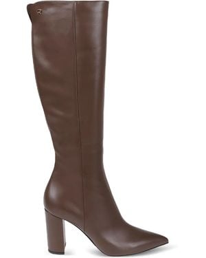 Gianvito Rossi ブロックヒール ブーツ - ブラウン