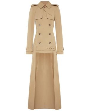 Jean Paul Gaultier Gabardina con cinturón y botones - Neutro