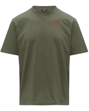 K-Way Solo Graphic-Print T-Shirt - Green