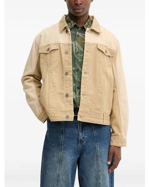 Desigual Two-Tone Jacket - Blue