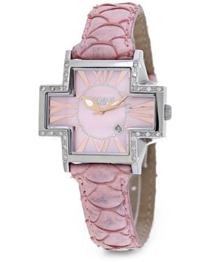 LOCMAN Plus Diamond 36Mm Watch - White