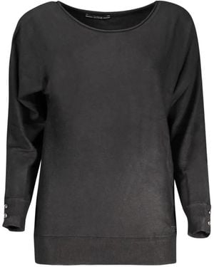 Guess Button-Cuff Jumper - Black