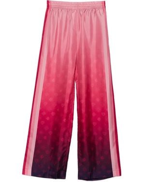CASABLANCA Gradient Side Stripe Trousers - Pink