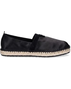 GANT Logo-Detail Espadrilles - Black