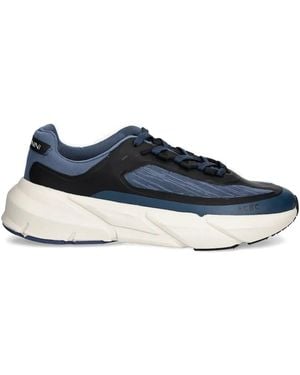 Baldinini Textured-panelled Trainers - ブルー