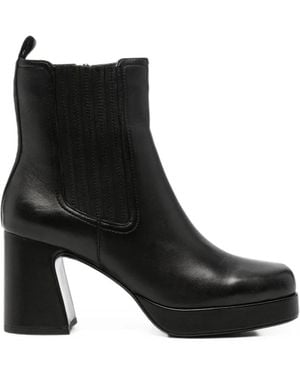 Bruno Premi Platform Ankle Boots - Black