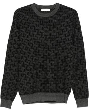 Diktat Crew-Neck Jumper - Black