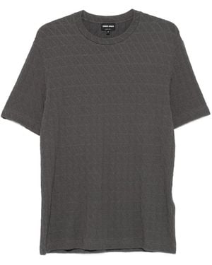 Giorgio Armani Crew-Neck T-Shirt - Grey