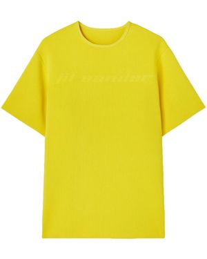 Jil Sander ロゴ ショートスリーブトップ - イエロー