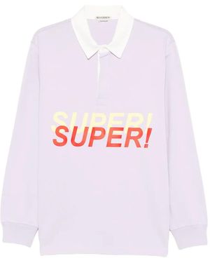 JW Anderson Cotton Polo Shirt - White
