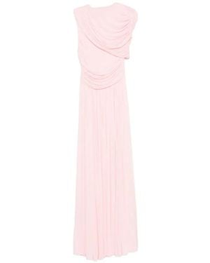 Giambattista Valli Draped Sleeveless Dress - Pink