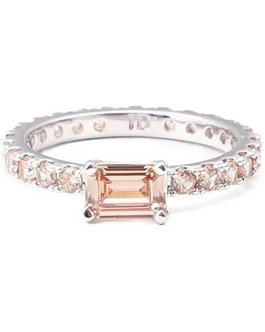 Izabel Display Anillo ultradelgado - Blanco