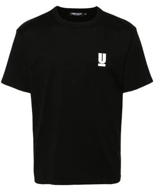 Undercover Logo-Print Cotton T-Shirt - Black