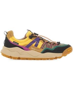 Flower Mountain Iwano Low-Top Trainers - Blue