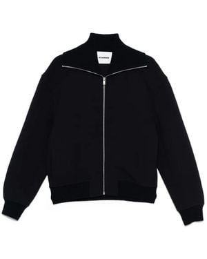 Jil Sander Zip-Up Jacket - Blue