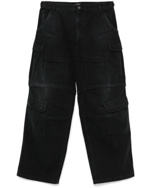 Balenciaga カーゴジーンズ - ブラック