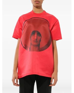 Givenchy Graphic-Print Podium T-Shirt - Red