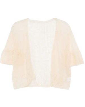 Mes Demoiselles Lace Cardigan - Natural