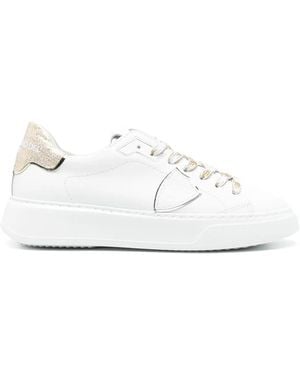 Philippe Model Temple Trainers - White