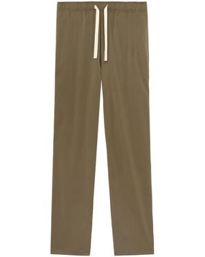 Palm Angels Wool Blend Trousers - Natural