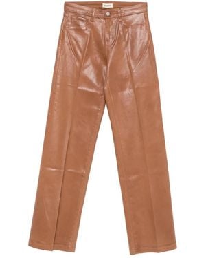 L'Agence Pantalon Clayton À Coupe Ample - Marron