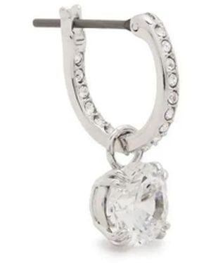 Swarovski Stilla Drop Earrings - White