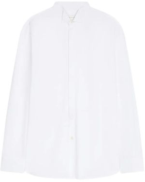 Dries Van Noten Tuxedo Paneled Shirt - White