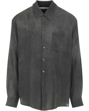 Our Legacy Above Button-down Pocket Shirt - Grey