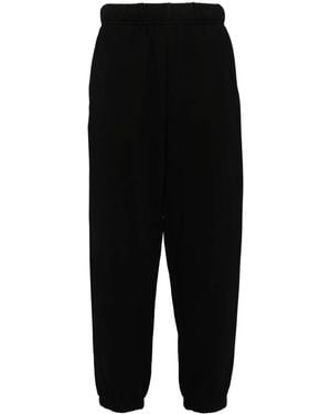 Chocoolate Drawstring Fastening Waist Pants - Black