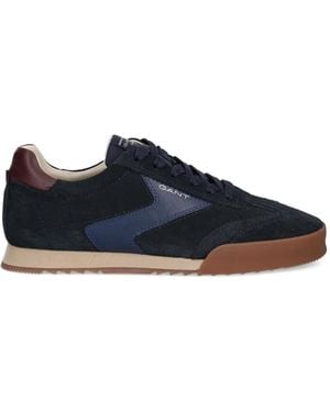 GANT Side-Stripe Trainers - Blue