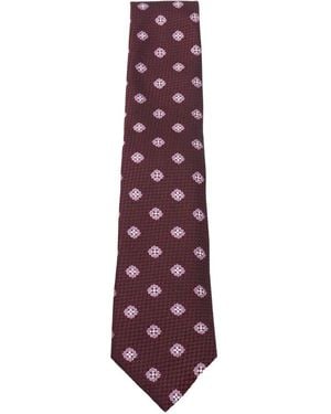 ZEGNA Corbata de seda - Morado