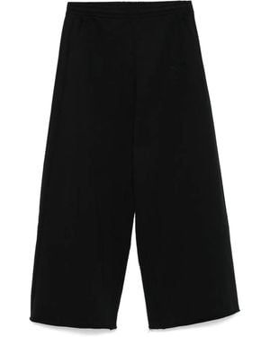 Vetements ワイド トラックパンツ - ブラック