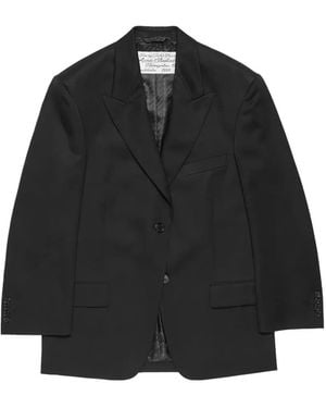 Acne Studios Single-Breasted Suit Jacket - Black