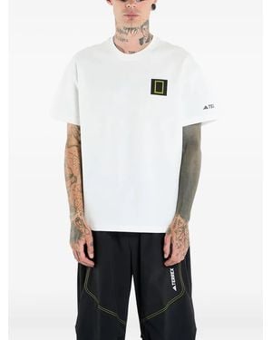 adidas Terrex National Geographic Graphic Short-Sleeve T-Shirt - White