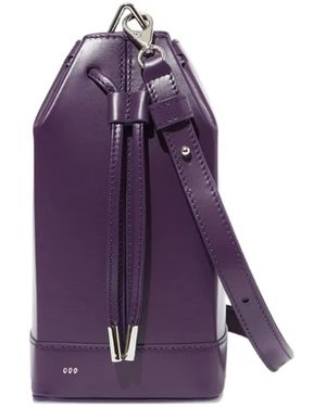 RSVP Milkman Drawstring Bucket Bag - Purple