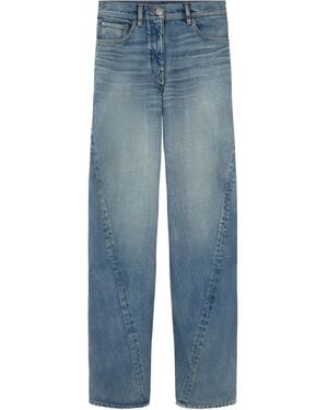 Versace Faded Denim Trousers - Blue
