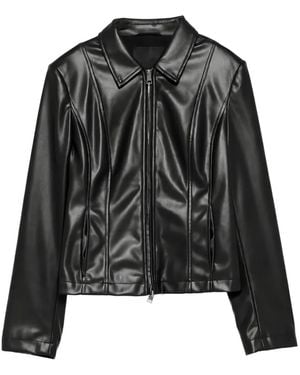 Liu Jo Jacket With Belt - Black